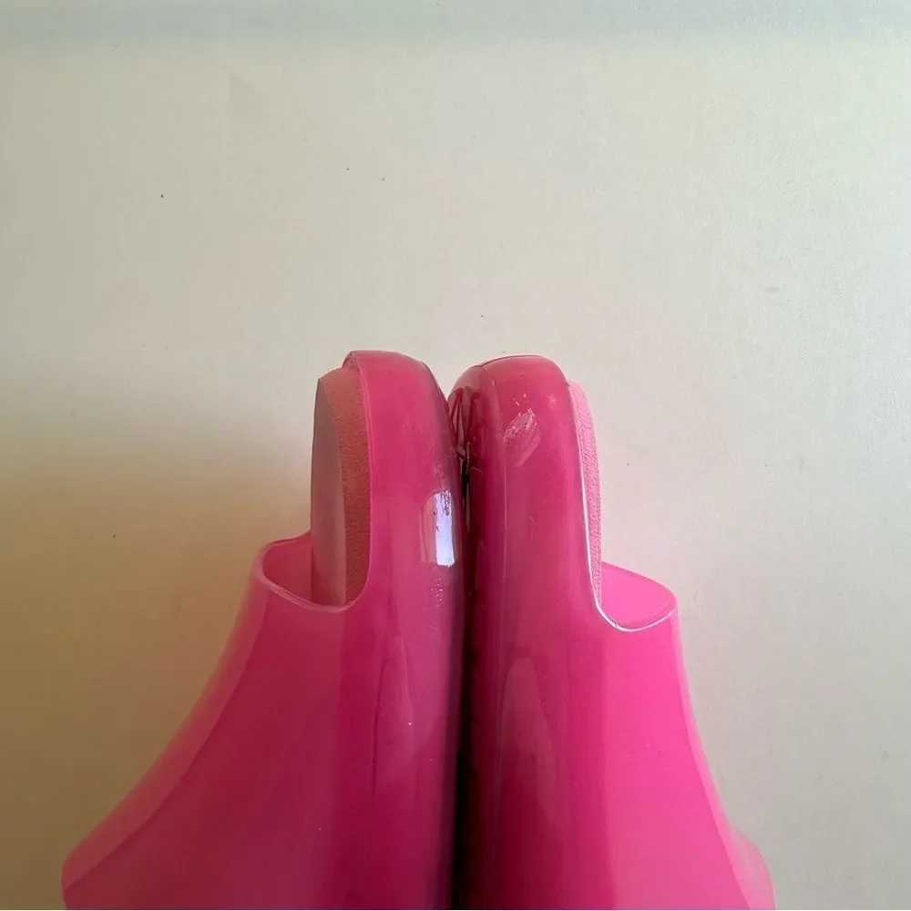 Yellowbox Hot Pink Platform Marana Jelly Slide sandals - Picture 11 of 11